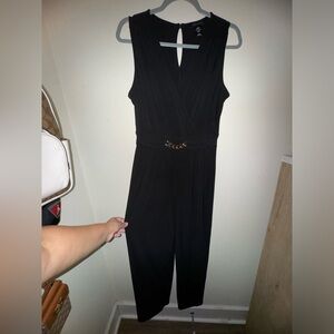 Black jumpsuit, classy, dressy, size L